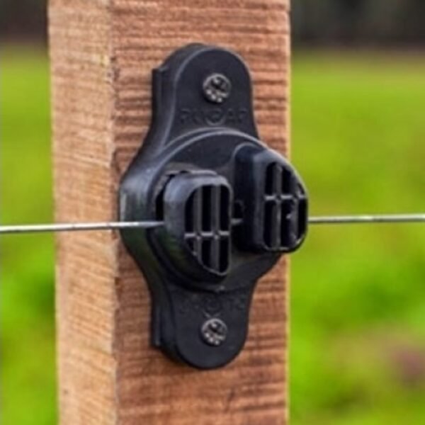 Aislador Campanita doble oreja Cerco Eléctrico x 1 unidad - Imagen 2