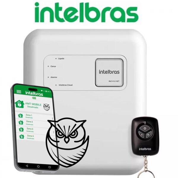 Kit Energizador Elc6012 App Wifi  Intelbras + sirena grande exterior - Imagen 2
