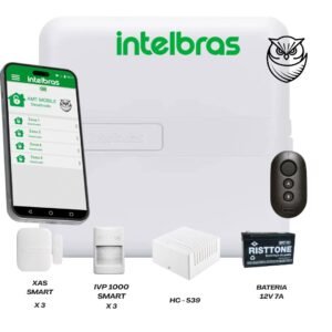 Kit Alarma Intelbras Amt1000 Lan Inalambrica Monitoreo App 806