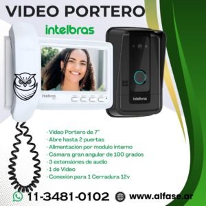 Video portero Residencial Intelbras Ivr 7