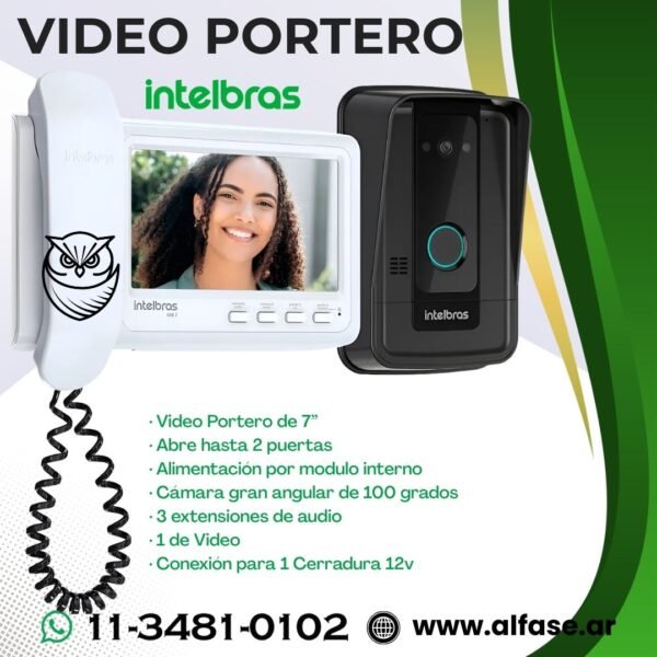 Video portero Residencial Intelbras Ivr 7